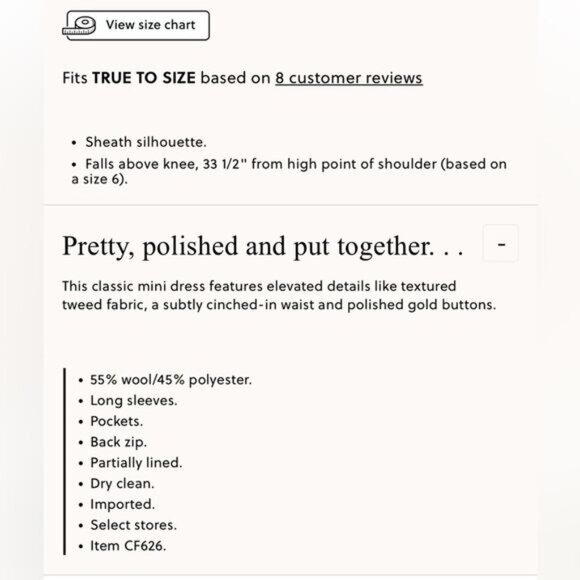 J.Crew Sophia scoopneck dress in tweed - Picture 4 of 6